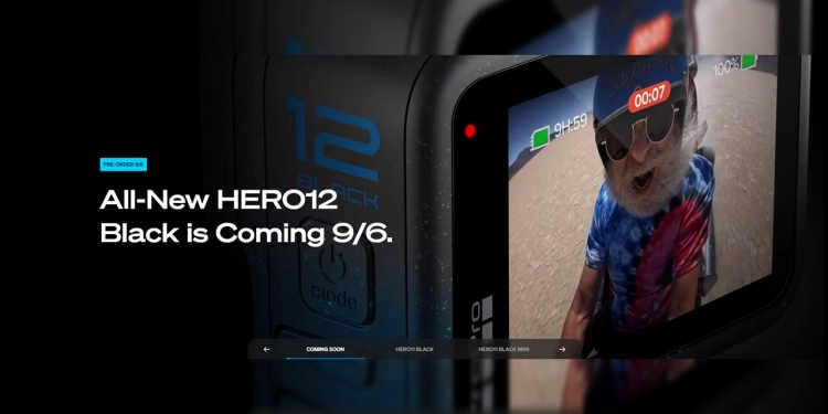 GoPro Hero 12 Black akan diumum pada 6 September 2023