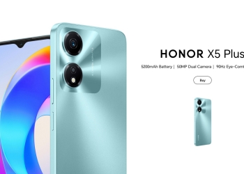 Honor X5 Plus telefon lebih murah dengan bateri besar, kamera 50MP dan skrin 90Hz