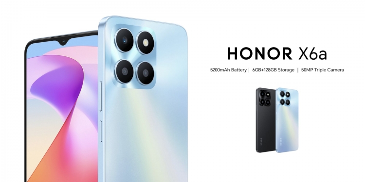 Honor X6a telefon murah mewah bawah RM600, lengkap dengan bateri besar dan pengecas pantas