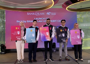 Bank Islam lancar kad Debit-i Be U Visa, ada lima rekaan untuk dipilih