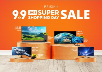 PROMO 9.9: PRISM+ jual TV Android 55-inci hanya RM1,499, percuma monitor 22-inci & banyak tawaran lain