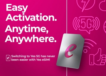 Yes 5G dah ada eSIM. Bagaimana cara untuk dapatkannya?