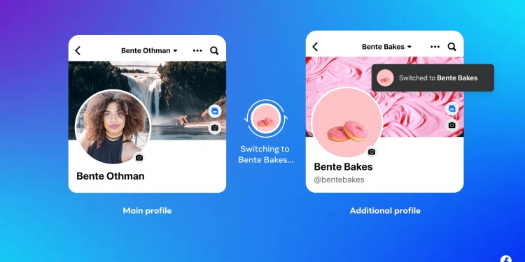 Anda kini boleh wujudkan 4 profil peribadi dalam 1 akaun Facebook
