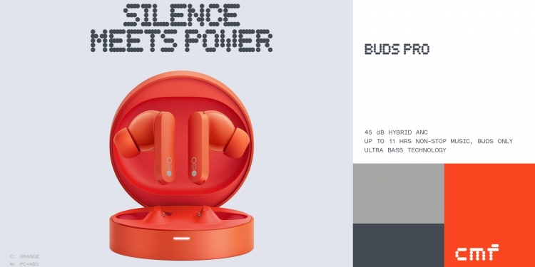 CMF Buds Pro oleh Nothing tiba di Malaysia, fon putik dengan ANC 45db & penarafan IP54