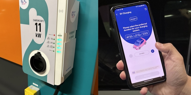 IPC Shopping Center integrasikan stesen EV ke dalam APP telefon, kadar baharu RM7.00 per 30 minit