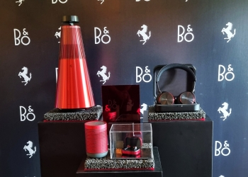 Bang & Olufsen Ferrari Collection dilancar di Malaysia, speaker mewah berwarna merah, dengan harga 5 angka