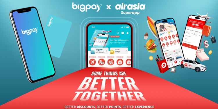 Pautkan BigPay di AirAsia SuperApp untuk dapat lebih banyak diskaun & ganjaran istimewa