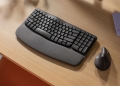 Logitech Wave Keys, papan kekunci ergonomik, resepi pekerja cemerlang