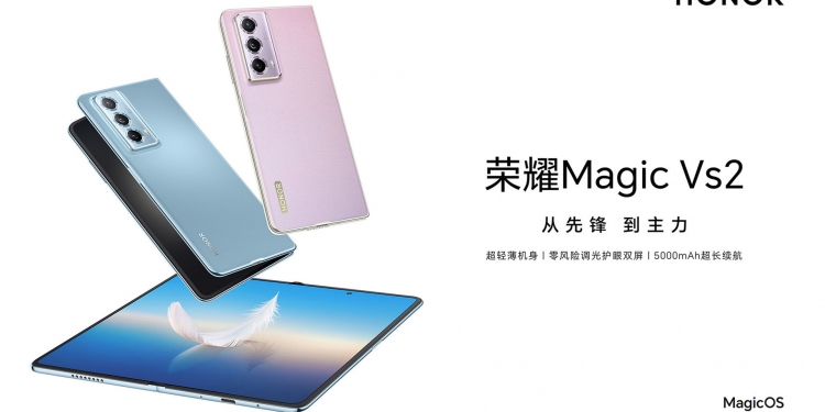 Honor Magic V2s diumum di China, Snapdragon 8+ Gen 1 dan kamera sedikit rendah spesifikasi