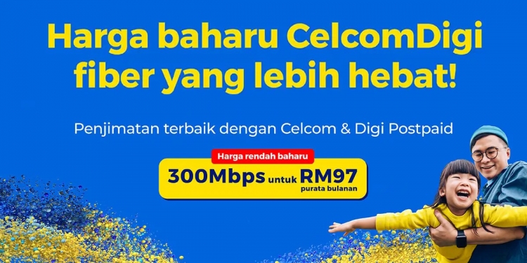 Pelanggan lama CelcomDigi Fibre untung, harga turun kelajuan kekal tapi lain pula untuk pelanggan pascabayar