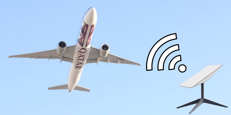 Qatar Airways guna Starlink untuk sediakan internet berkelajuan 350Mbps dalam pesawat