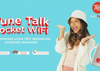 Tune Talk kini tawarkan Wi-Fi poket untuk perayauan bermula RM8/hari