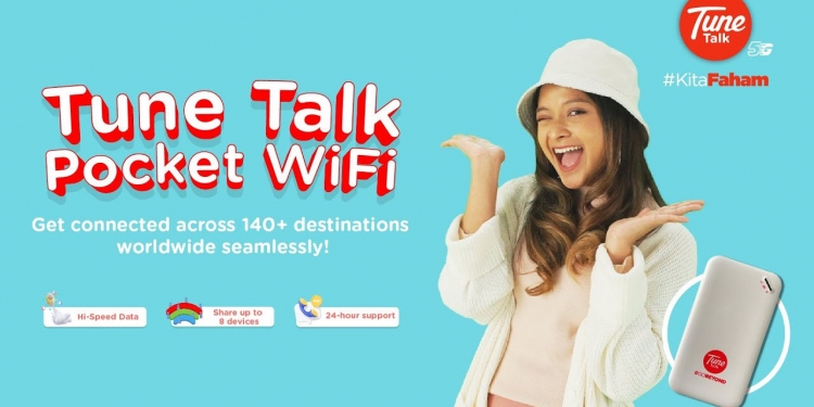 Tune Talk kini tawarkan Wi-Fi poket untuk perayauan bermula RM8/hari