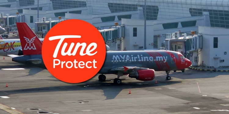 Penumpang MYAirline boleh tuntut sehingga RM200 jika ada beli insuran Tune Protect