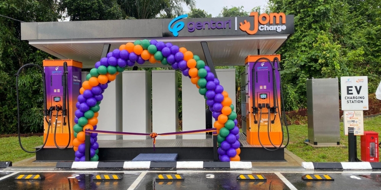 Stesen EV di Hentian Behrang ini mungkin jadi penyelamat EV di musim perayaan