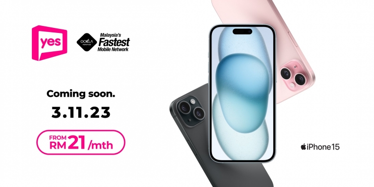 Yes 5G akan tawarkan iPhone 15 dari serendah RM21/bulan mulai 3 November, apa rahsianya?