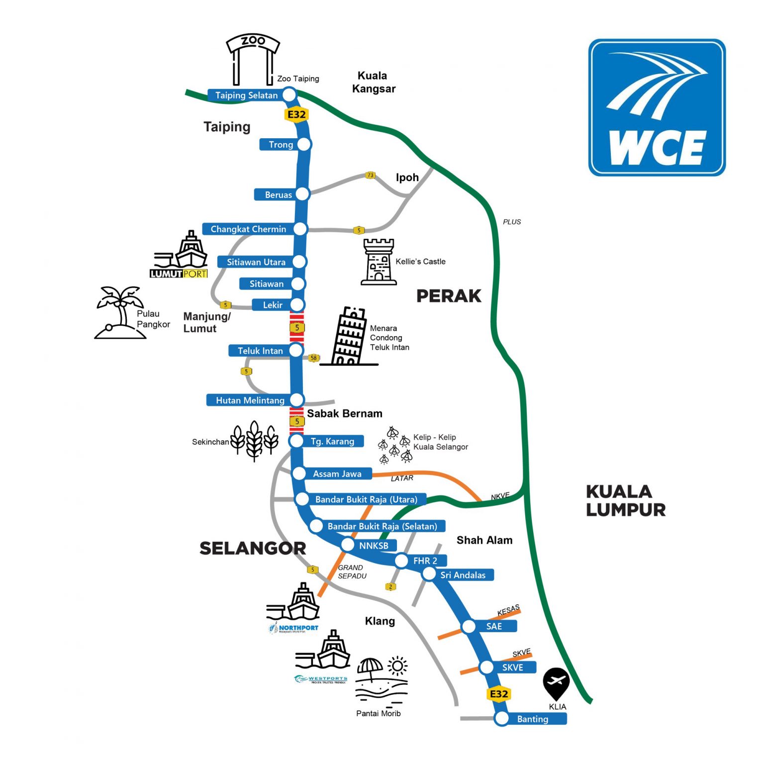 Seksyen 6 Lebuhraya WCE Dibuka, Percuma Untuk Semua Kenderaan Sehingga ...