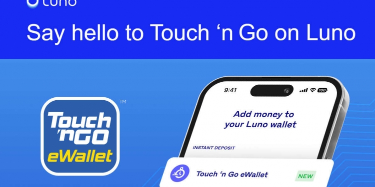 Luno kini terima deposit daripada TNG eWallet