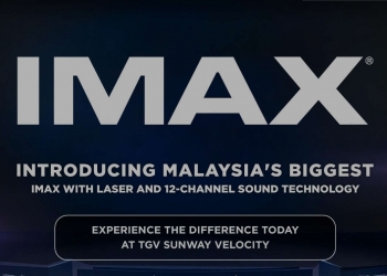 TGV Sunway Velocity kini miliki pawagam IMAX 12-saluran audio terbesar Malaysia
