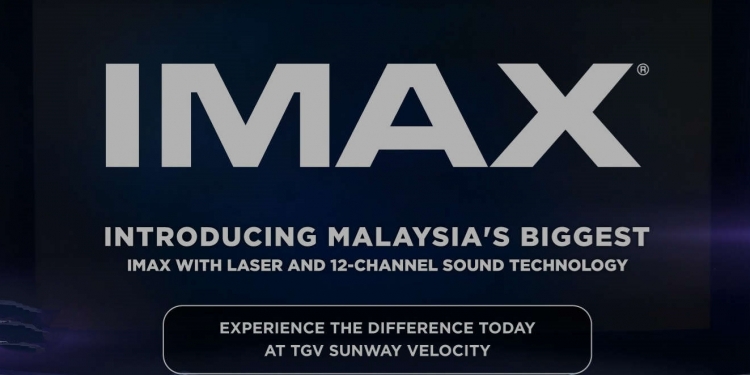 TGV Sunway Velocity kini miliki pawagam IMAX 12-saluran audio terbesar Malaysia