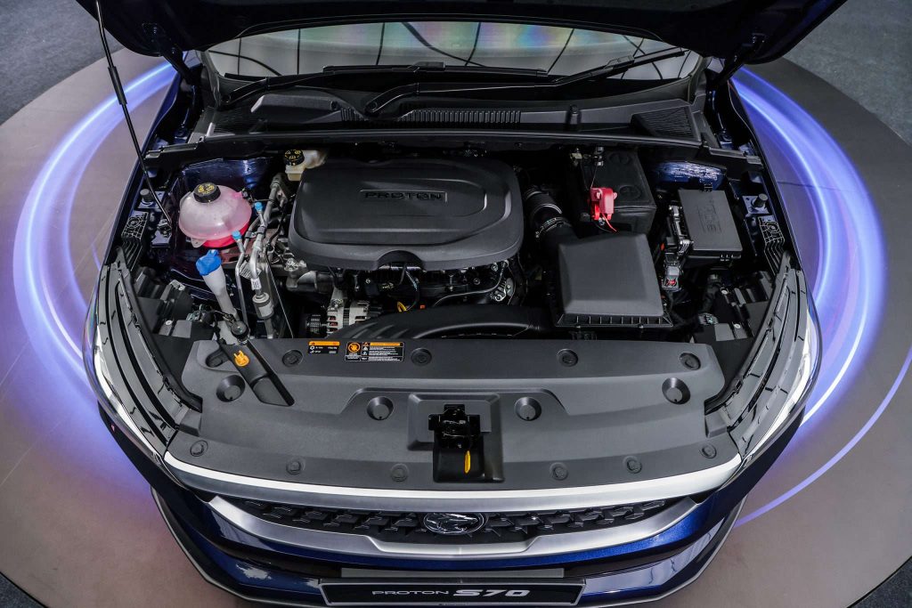 Proton S70: Ruang enjin