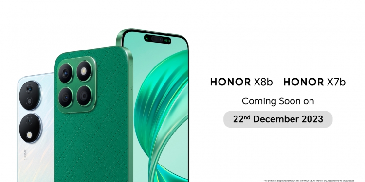 Honor bakal lancar X8b dan X7b di Malaysia, storan 512GB tak sampai RM1,000