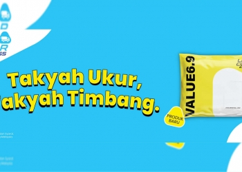 Sampul prabayar RM6.90 boleh hantar 6kg barang guna Line Clear Express