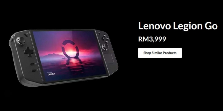 Harga Lenovo Legion Go dengan Ryzen Z1 Extreme naik RM600?