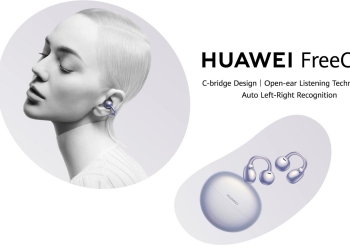 Huawei FreeClip, fon putik nampak pelik tapi banyak fungsi berguna