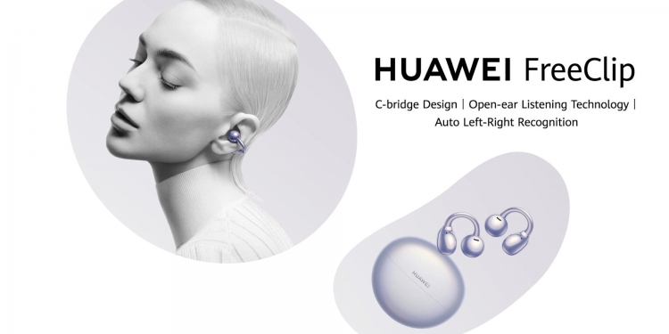 Huawei FreeClip, fon putik nampak pelik tapi banyak fungsi berguna