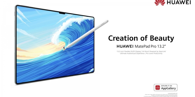Huawei MatePad Pro 13.2″ nak lawan Tab S9 Ultra dan iPad Pro, dapatkan baucar RM1 sekarang