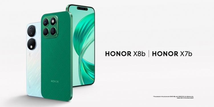 Harga Honor X7b dan Honor X8b 512GB diumum bawah RM1000, percuma fon putik