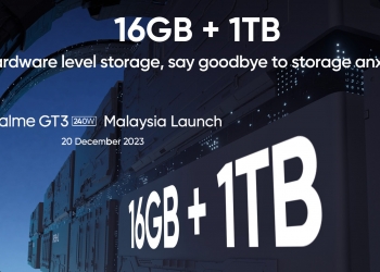 Realme GT3 240W dengan storan 1TB, akan dijual tak sampai RM3,000 di Malaysia