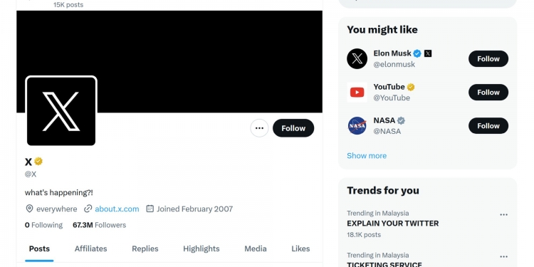 X rosak? Bukan anda sahaja, ia terkesan di seluruh dunia