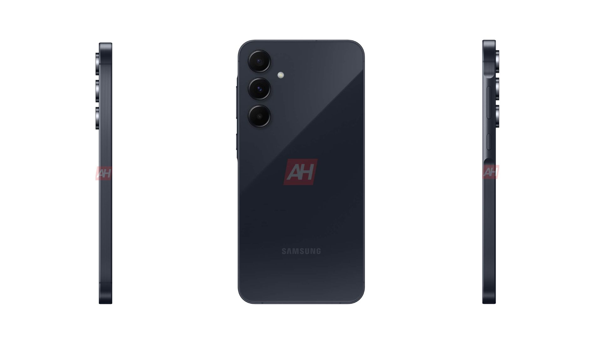 Render Samsung Galaxy A55 dedah ada tiga warna, rekaan macam Galaxy A54