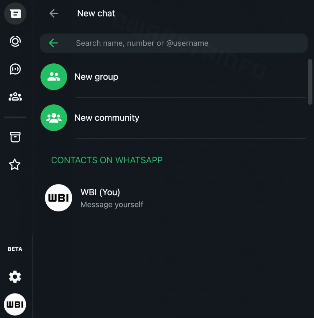 240102 WhatsApp carian nama pengguna