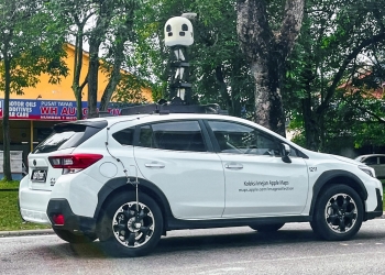 240116 Kereta Apple Maps Malaysia