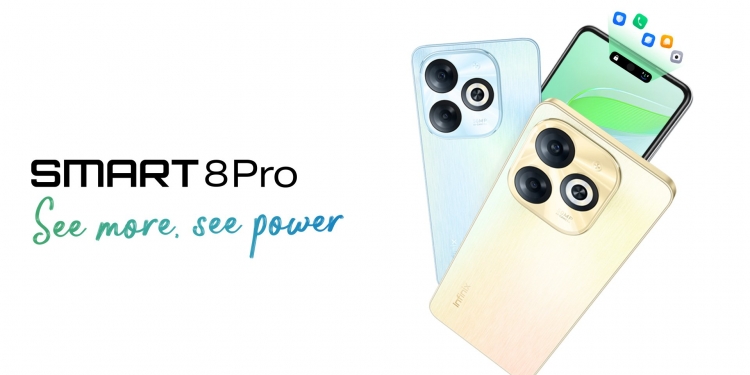 Infinix Smart 8 Pro, kamera 50MP dan ciri Dynamic Island paling murah di Malaysia