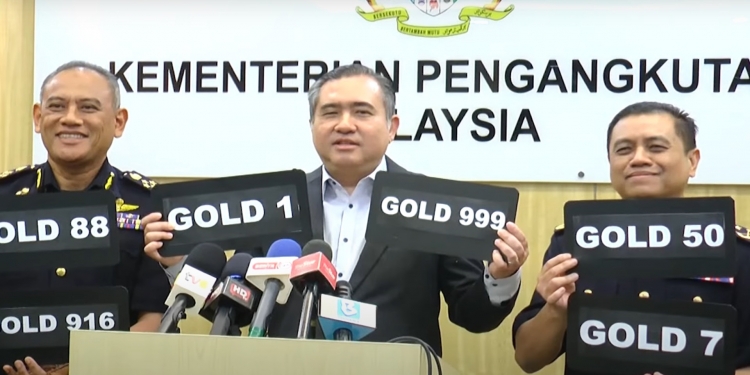 240131 JPJ Bidaan Nombor Pendaftaran GOLD