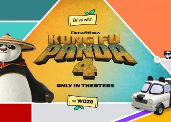 Waze kolaborasi dengan Kung Fu Panda 4, tawar suara watak Po