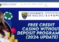 Kenapa universiti awam Malaysia ini promosikan judi dalam talian?