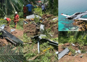 Kapal terbang ringan meletup di ruang udara Kapar, Klang?