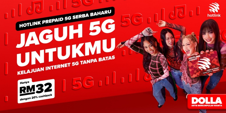 Pelan Baharu Hotlink 5G ini mesti best untuk korang!