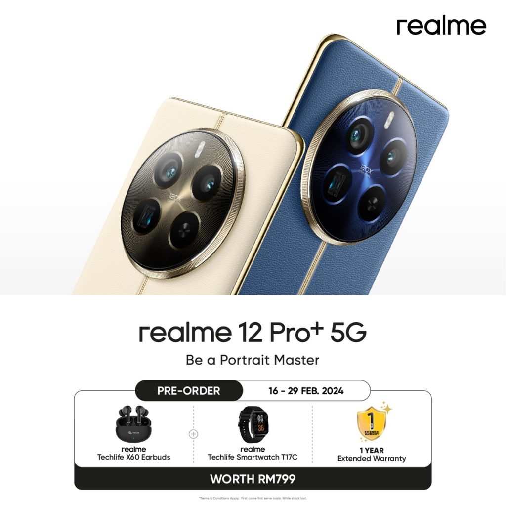240216 Realme 12 Pro+ Tempahan
