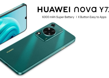 Huawei Nova Y72 pertaruh Butang X dan Bateri Super 6,000mAh untuk telefon kelas permulaan