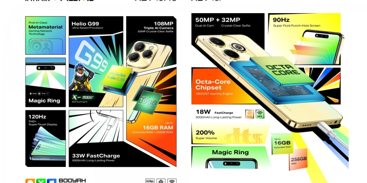 Infinix Hot 40 Pro dan Hot 40i dilancar, harga lebih mahal dengan storan besar