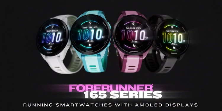Forerunner 165, skrin AMOLED dan muzik termurah untuk jam kecergasan Garmin