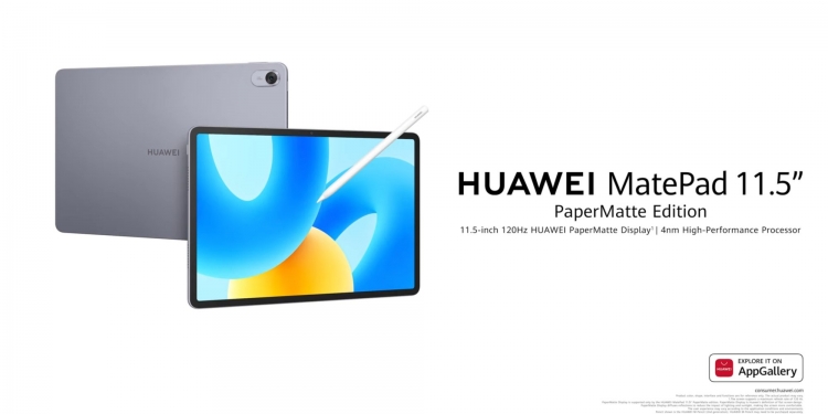 Huawei lancar paparan kertas di tablet lebih murah dengan Matepad 11.5 Papermatte Edition