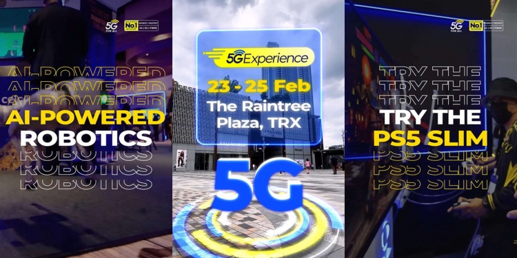 Lawati jerayawara CelcomDigi di TRX dan berpeluang menang PlayStation 5 Slim