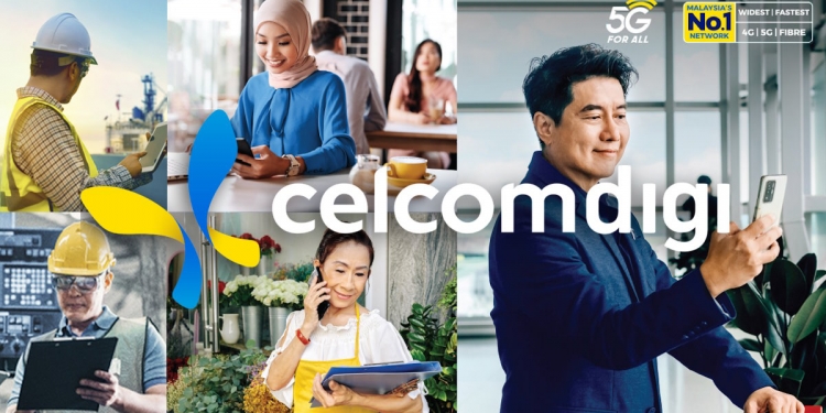 Pelan perniagaan CelcomDigi ada kelajuan 5G tanpa had, perayauan percuma hingga 22 negara